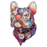 Puzzle - Drewniane Puzzle Pies 21x37 cm 213 Elementów w Drewnianym Pudełku PREZENT - miniaturka - grafika 1