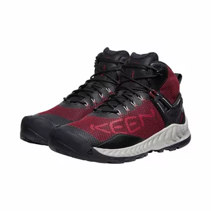 Buty trekkingowe męskie KEEN NXIS EVO MID WP - Buty trekkingowe męskie - miniaturka - grafika 1