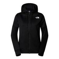 Bluzy sportowe damskie - Bluza The North Face Reaxion 0A7ZAA4H01 - czarna - miniaturka - grafika 1