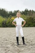 Bryczesy - Covalliero Legginsy jeździeckie młodzieżowe ClassicStar - miniaturka - grafika 1