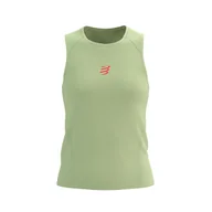 Koszulki sportowe damskie - COMPRESSPORT Koszulka biegowa damska TRAIL RACING TANK nile - miniaturka - grafika 1