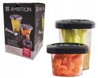 Pojemniki kuchenne - Pojemniki próżniowe Ambition Aero 0,75 l + 0,38 l - miniaturka - grafika 1