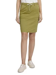 TOM TAILOR Damski Spódnica ze ściągaczem w talii 1025861, 26776 - Gecko Green, 36 - Spódnice - miniaturka - grafika 1