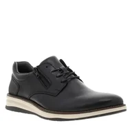 Półbuty męskie - Rieker Męskie buty sznurowane 14706, czarne, 43 EU, czarny, 43 EU - miniaturka - grafika 1