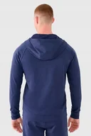 Bluzy męskie - 4F MÄSKA SPORTOWA BLUZA Z KAPTUREM ROZPINANA TERMOAKTYWNA / rozm XXL - miniaturka - grafika 1