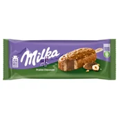 Lody i desery lodowe - Milka Lody orzechowe z sosem z czekoladą mleczną i pastą z orzechów laskowych 90 ml - miniaturka - grafika 1