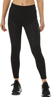 Legginsy ASICS Zima Run Tight Top, wydajność czarna, S Kobiety, Czarno-szare, S - Koszulki i topy damskie - miniaturka - grafika 1