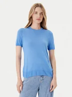 Swetry damskie - Calvin Klein Sweter LV044A307G Szary Regular Fit - miniaturka - grafika 1