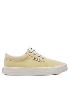 Tommy Jeans Tenisówki Tjw Vulc Skate Derby EN0EN02494 Żółty - Trampki damskie - miniaturka - grafika 1