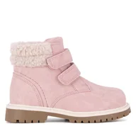 Buty dla dziewczynek - Botki Nelli Blu CYING-162031 Różowy - miniaturka - grafika 1