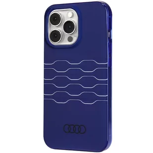 Audi IML MagSafe Case iPhone 13 Pro Max 6.7" niebieski/navy blue hardcase AU-IMLMIP13PM-A6/D3-BE - Etui i futerały do telefonów - miniaturka - grafika 2