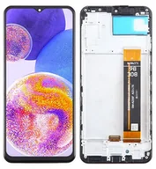 Części serwisowe do telefonów - Oryginalny wyświetlacz do Samsung Galaxy A23 4G A235 Regenerowany + Ramka - miniaturka - grafika 1