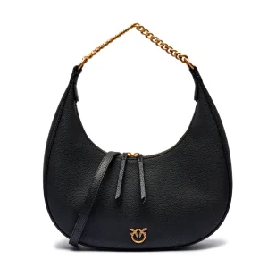 Pinko Skórzane hobo BRIOCHE - Torebki damskie - miniaturka - grafika 1