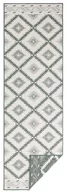 Dywany zewnętrzne - Zielono-kremowy chodnik odpowiedni na zewnątrz NORTHRUGS Malibu, 250x80 cm - miniaturka - grafika 1