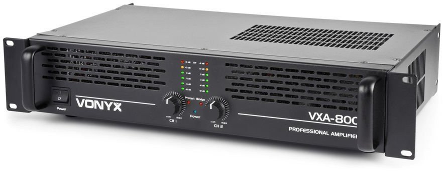 Vonyx Wzmacniacz 2x 300W 8 Ohm VXA-800 II one size