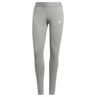 Legginsy - Legginsy adidas Loungewear Essentials 3-Stripes Leggings GV6017 - szare - miniaturka - grafika 1