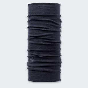 Komin wielofunkcyjny z wełny merynosów Buff Safety Merino Wool Navy - Czapki i chusty sportowe damskie - miniaturka - grafika 1