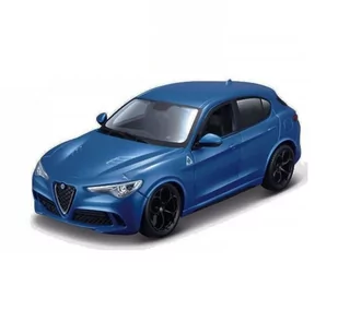 Bburago Autko Alfa Romeo Stelvio Blue 1:24 21086 $$$$ - Samochody i pojazdy dla dzieci - miniaturka - grafika 3