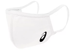 Asics Maseczka Wielokrotnego Użytku Logo Biała M 3033B422-102 - Maseczki ochronne i antywirusowe - miniaturka - grafika 1