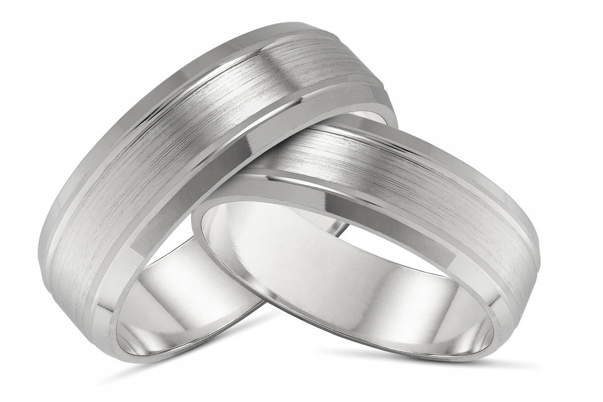 Obrączka srebrna próba 925+GRAWER 4mm OB42 ŚLUB