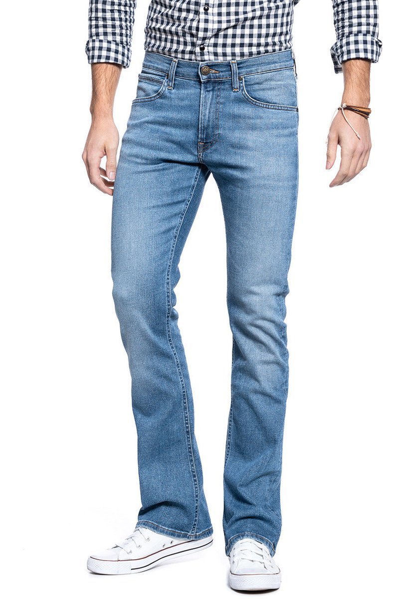 Lee Trenton Męskie Spodnie Jeansowe Vintage Large L709Diht-W34 L30