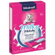 Suplementy i witaminy dla kotów - Vitakraft Cat Milky Melody krem z mleka 70g [28818] 12450 - miniaturka - grafika 1