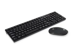 Conceptronic Orazio klawiatura Dołączona myszka RF Wireless AZERTY Portugalski Czarny - Zestawy myszka + klawiatura - miniaturka - grafika 1