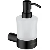 Dozowniki papieru i mydła dla firm - DEANTE DEANTE ADR_N421 ROUND DOZOWNIK MYDŁA ŚCIENNY NERO - miniaturka - grafika 1