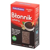 Zdrowa żywność - NaturAvena Błonnik Witalny - Mix Nasion 250g - NAVBLONNIK250 - miniaturka - grafika 1
