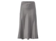 Spódnice - esmara® Spódnica satynowa damska (Szary, XS (32/34)) - miniaturka - grafika 1