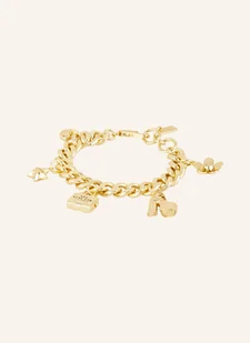 Marc Jacobs Bransoletka The Mini Icon Charm Bracelet gold - Bransoletki - miniaturka - grafika 1