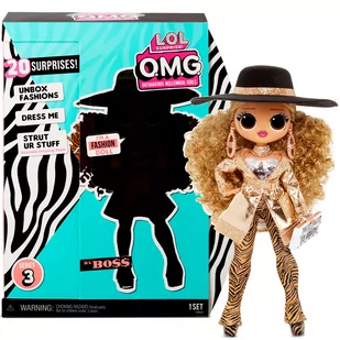 MGA Entertainment LOL Fashion lalka Da Boss OMG 3 seria 567219 - Lalki dla dziewczynek - miniaturka - grafika 1