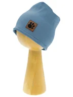 Czapki damskie - Chłopięca czapka typu smerfetka niebieska Nicol,r.128/134 - miniaturka - grafika 1