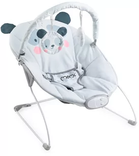 MoMi Glossy, Leżaczek/Bujaczek, Panda z zabawkami - Leżaczki i huśtawki - miniaturka - grafika 1