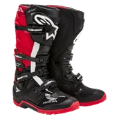 Buty motocyklowe - Buty Enduro Alpinestars Honda Tech 7 Drystar Czarny/Jasnoczerwony39 - miniaturka - grafika 1