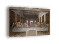 Obrazy i zdjęcia na płótnie - Ostatnia wieczerza -  Leonardo da Vinci - obraz na płótnie Wymiar do wyboru: 70x50 cm - miniaturka - grafika 1