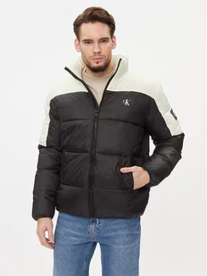 Calvin Klein Jeans Kurtka zimowa J30J323461 Czarny Regular Fit - Kurtki męskie - miniaturka - grafika 1