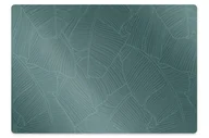 Podnóżki, podpórki, podkładki - Mata na podłogę pod krzesło Wodny liść 100x70 cm - miniaturka - grafika 1
