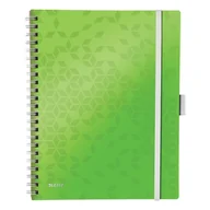Zeszyty szkolne - Zielony kołonotatnik w linie Leitz, 80 stron - miniaturka - grafika 1