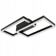 Lampy sufitowe - Lampa sufitowa wisząca Led żyrandol Plafon 48W - miniaturka - grafika 1