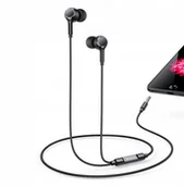 Słuchawki - yesido YH53 Aux 3.5mm 120cm, BLACK - miniaturka - grafika 1