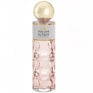 Saphir, Vida Pink Pour Femme, Woda perfumowana spray, 200ml - Wody i perfumy damskie - miniaturka - grafika 1