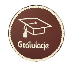 E.Wedel, torcik wedlowski okazjonalny Gratulacje, 250 g - Batoniki - miniaturka - grafika 1