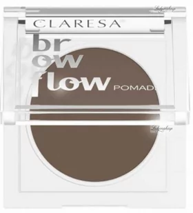 CLARESA - BROW FLOW - Fluffy Eyebrow Pomade - Puszysta pomada do brwi - 3,5 g - 01 Taupe blonde - Pomada do brwi - miniaturka - grafika 1