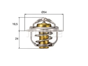 Termostat, płyn chłodzący Mahle TX 212 82D - Termostaty - miniaturka - grafika 1