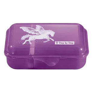 Lunch Box STEP BY STEP Dreamy Pegasus Shadow Różowy - Lunch boxy - miniaturka - grafika 1