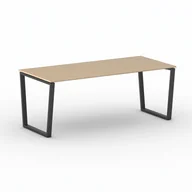 Stoły i stoliki do biura - B2B Partner Stół konferencyjny IMPRESS 2000 x 900 x 750 mm, buk 499426 - miniaturka - grafika 1