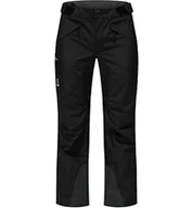 Spodnie damskie - Haglöfs Haglöfs Spodnie narciarskie damskie Lumi Form Pant wodoodporne, wiatroszczelne, oddychające True Black S S 604623 - miniaturka - grafika 1