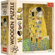Puzzle - Trefl, Wooden Puzzle 200 el. Pocałunek, 20247 - miniaturka - grafika 1