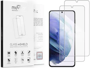 2 szt. | moVear GLASS mSHIELD 2.5D do Samsung Galaxy S21 (6.2") - Etui i futerały do telefonów - miniaturka - grafika 1